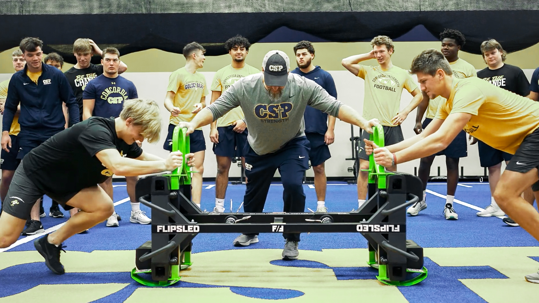 The Push of War FlipSled Team Competition